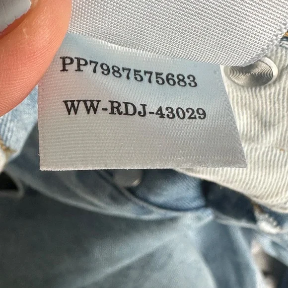 Women's Everlane Light Wash The Relaxed Straight Fit Organic Cotton Jeans 27 Reg - Picture 7 of 8